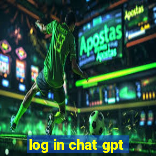 log in chat gpt